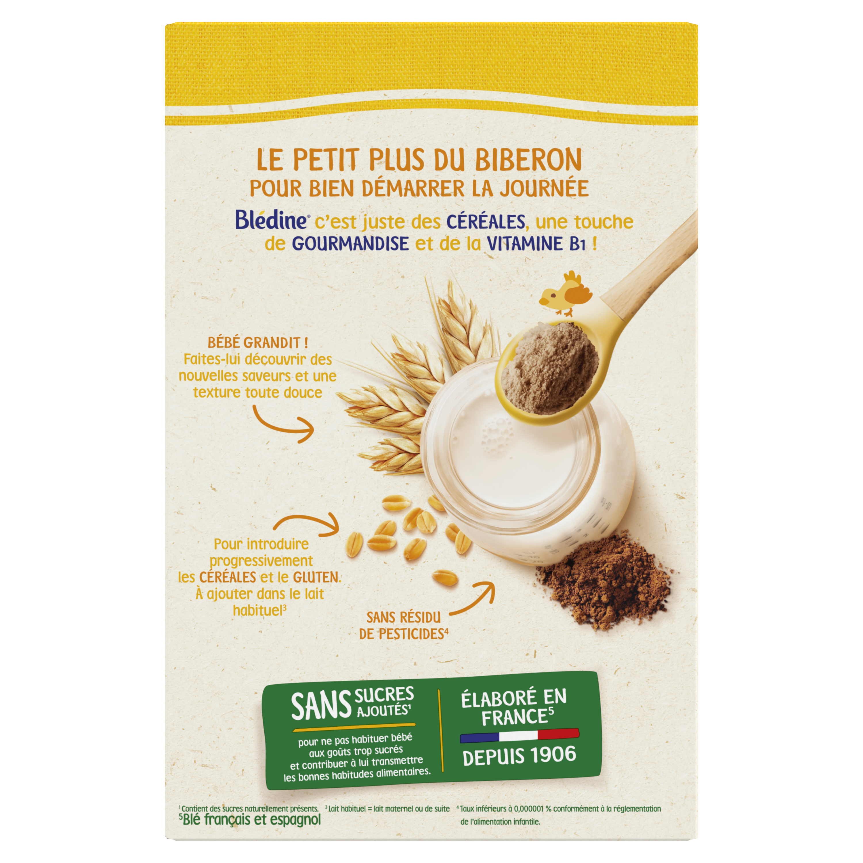 Blédine - Blé et Cacao - Lot x3