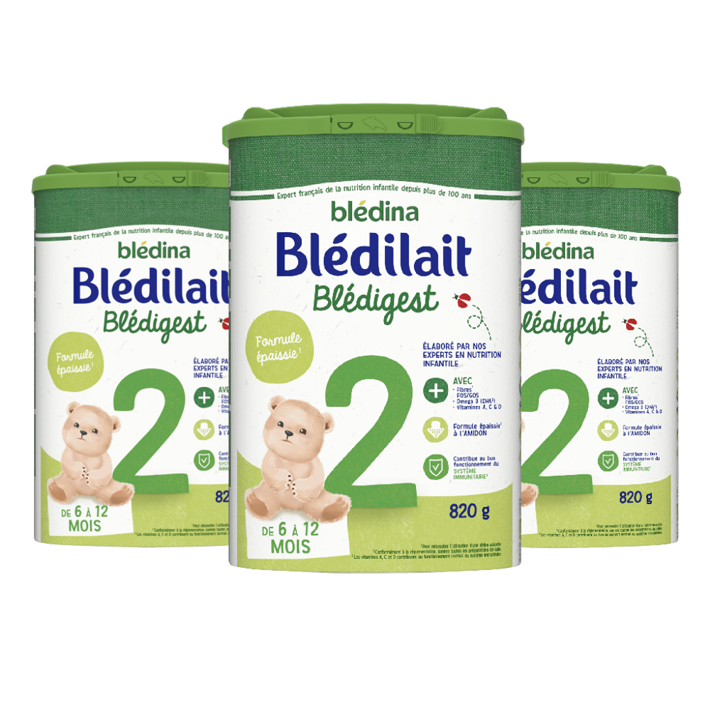 Blédigest 2ème âge - 820g - Lait infantile - Lot x3
