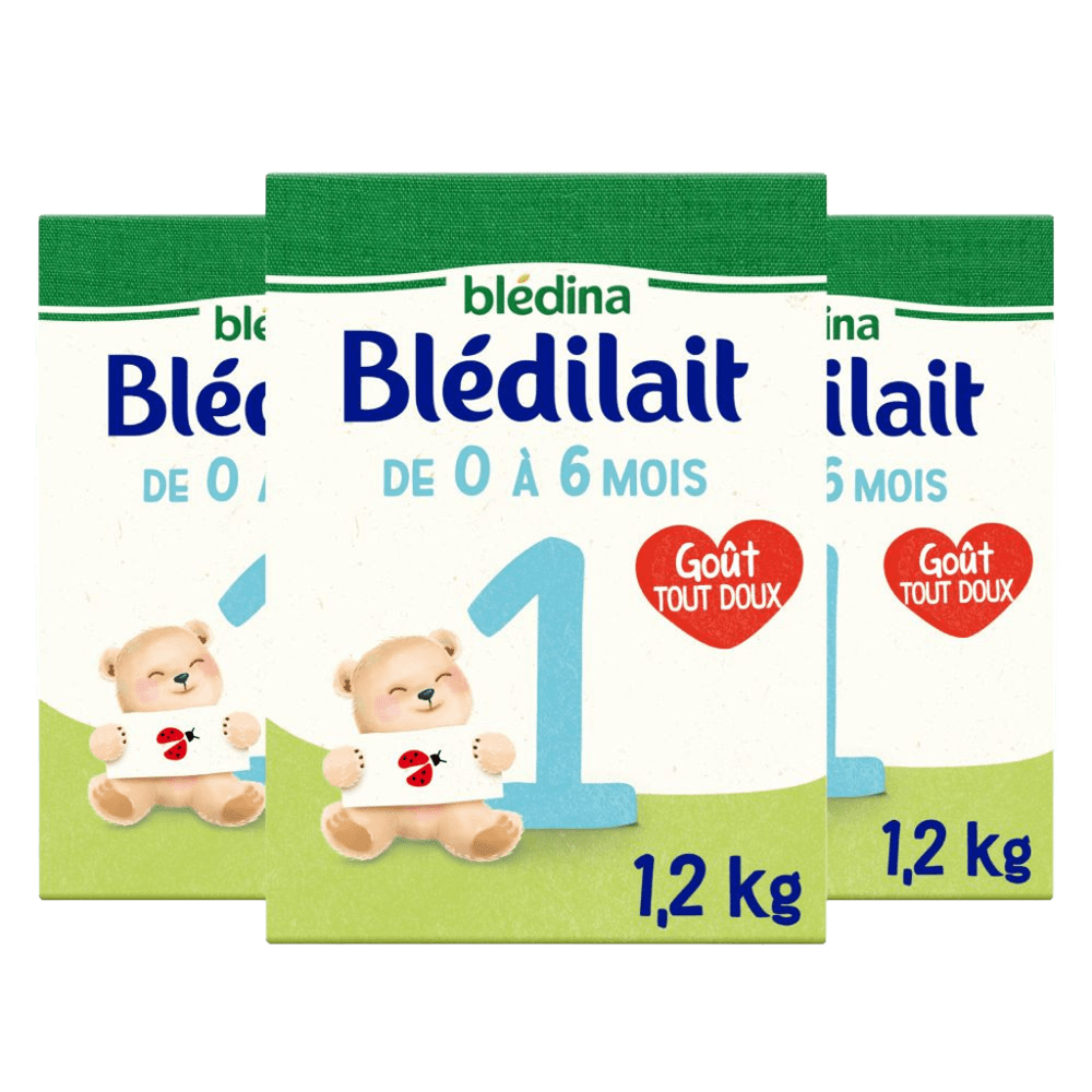 Blédilait 1er âge - 1,2kg - Lait infantile - Lot x3