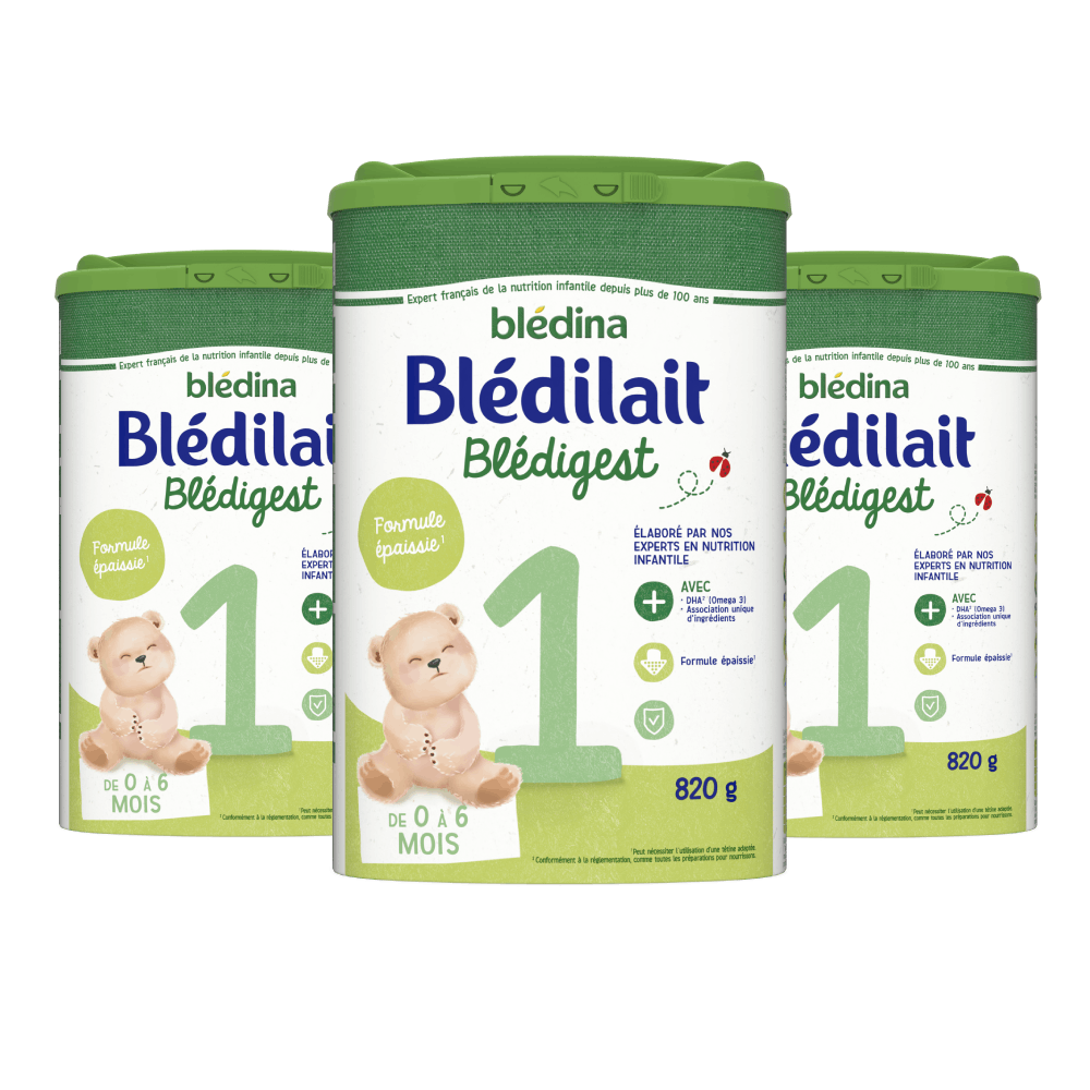 Blédigest 1er âge - 820g - Lait infantile - Lot x3