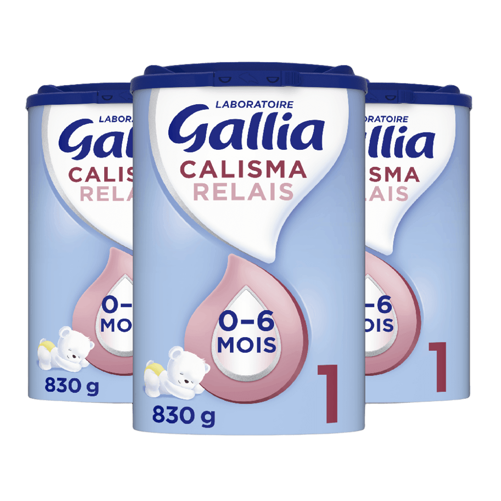 Calisma Relais 1er âge - 830g - Lait infantile - Lot x3