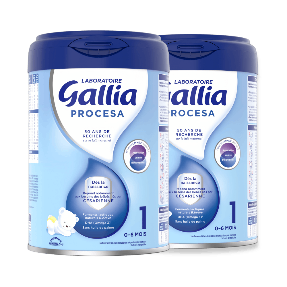 Procesa 1er âge - 800g - Lait infantile – Lot x2